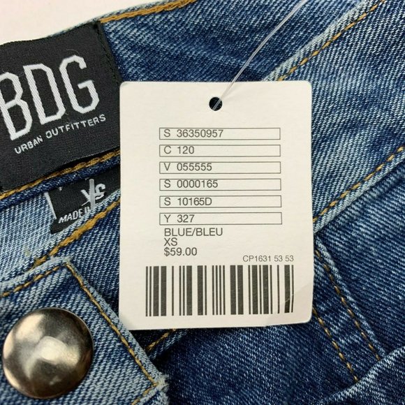 Urban Outfitters BDG Denim Jean‎ Snap Front Skirt - Picture 6 of 7